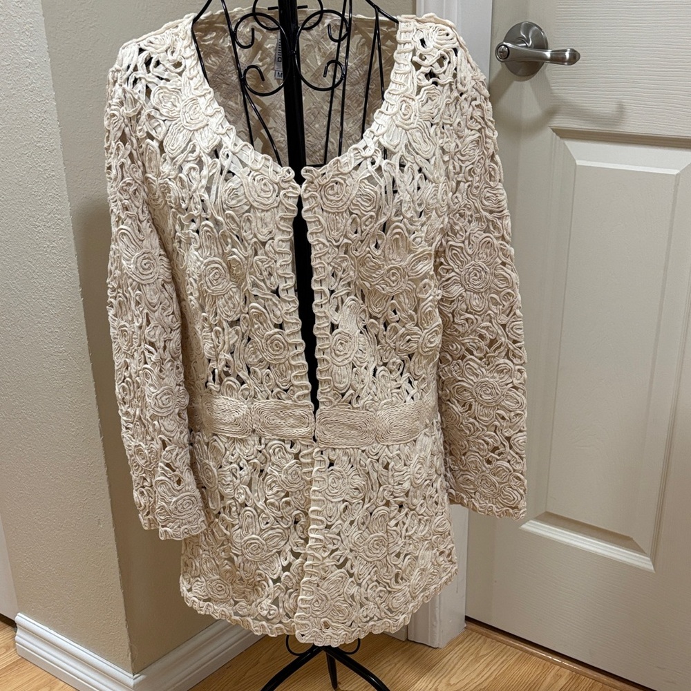 Miilla Beige Lace Knitwear